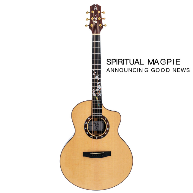 AOSEN Spiritual Magpie Announcing Good news: Customized ,acoustic guitar, present the charm of acoustic folk