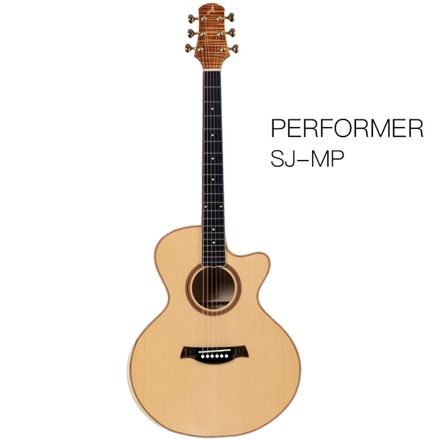 AOSEN PERFORMER SJ-MP: Handmade, customized, all solid guitar, create pure timbre