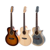 AOSEN GA-750C:Nature/Black/Sunset professional ,top solid spruce acoustic guita, timbre is excellet