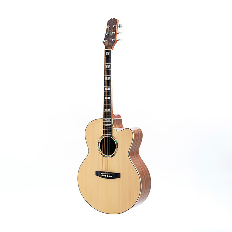 AOSEN J-530:42 , Entry-level folk acoustic guitar, top solid spruce, the preferred acoustic guitar for beginners