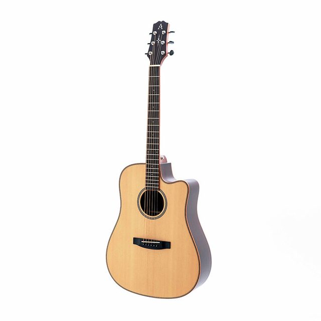 AOSEN D-520:Entry-level folk acoustic guitar ,top solid spruce ,trimber is excellent