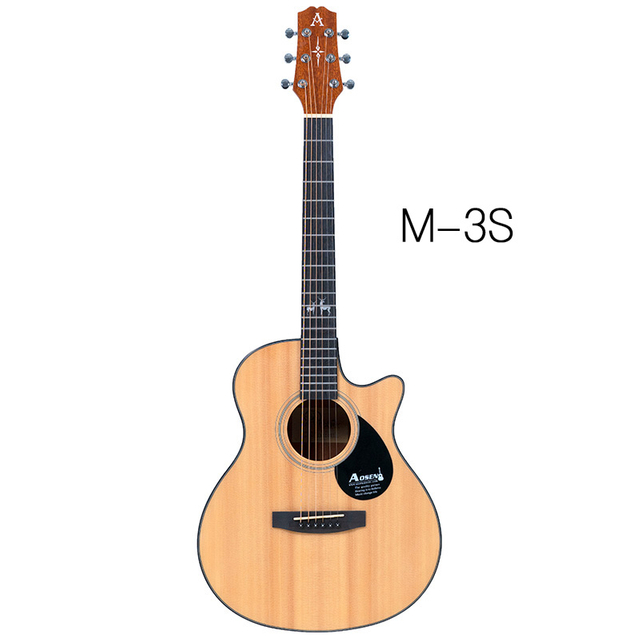 AOSEN M-3S: Musical enlightenment for kids, choices of acoustic guitars, sharing the folk guitar funs between kids and parents