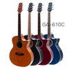  AOSEN GAC-610C: Mahogany top solid acoustic guitar with clear and soft sound quality