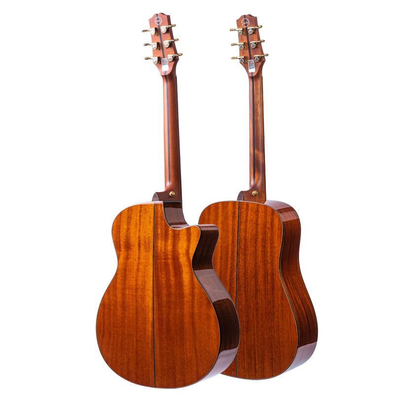 AOSEN GA-820C/D-820:Spruce all solid acoustic guitar, exquisite fingerboard inlaid, perfect choice of the folk acoustic gutar