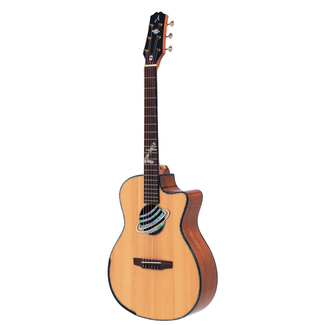AOSEN M-8: Kid's Exploration top solid acoustic guitar, to start the journey of folk music