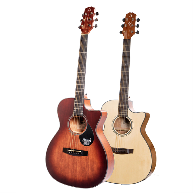  AOSEN D-66C/OM-66C:Layered Wood Guitar,First Choice for Beginner Guitar