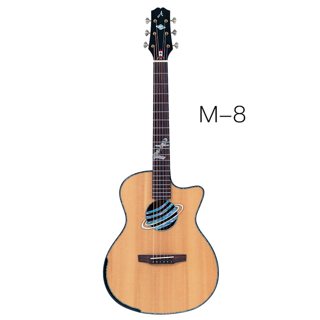 AOSEN M-8: Kid's Exploration top solid acoustic guitar, to start the journey of folk music