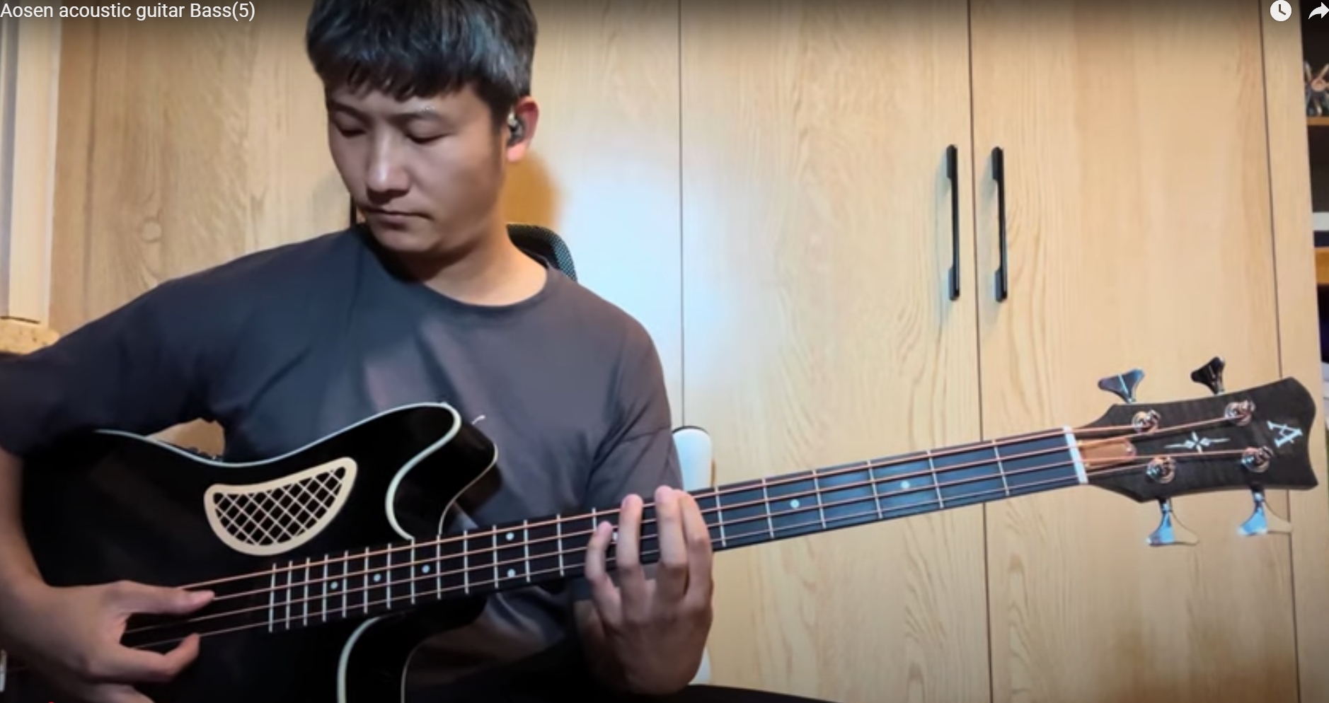 Aosen acoustic guitar Bass
