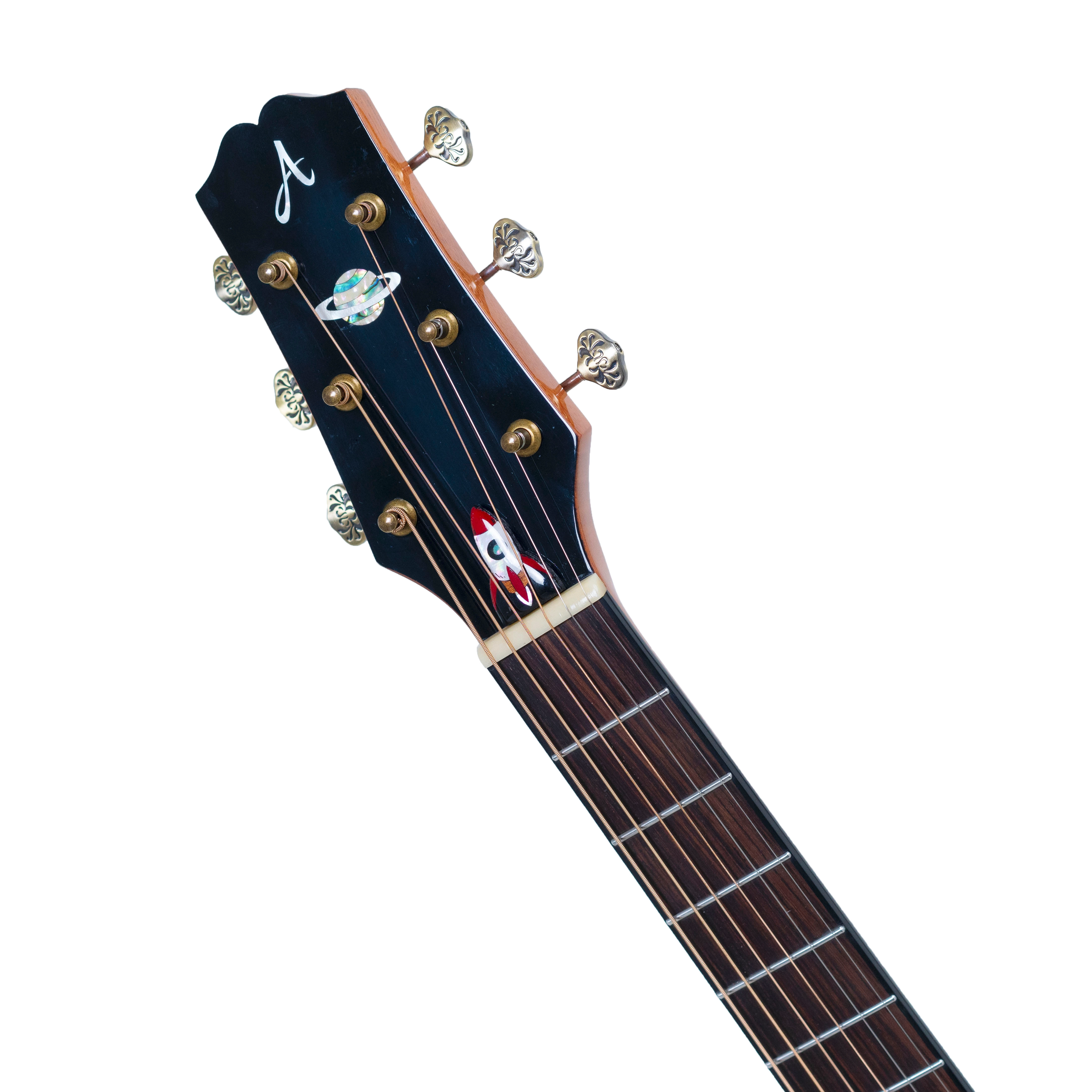 AOSEN M-8: Kid\'s Exploration top solid acoustic guitar, to start the journey of folk music