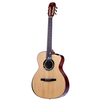 AOSEN OM-700 Crossover Acoustic Guitar, 40 Inch OM Body, Solid Spruce Top, Mahogany Laminate Back & Sides, Folk Guitar for Beginner & Intermediate Players
