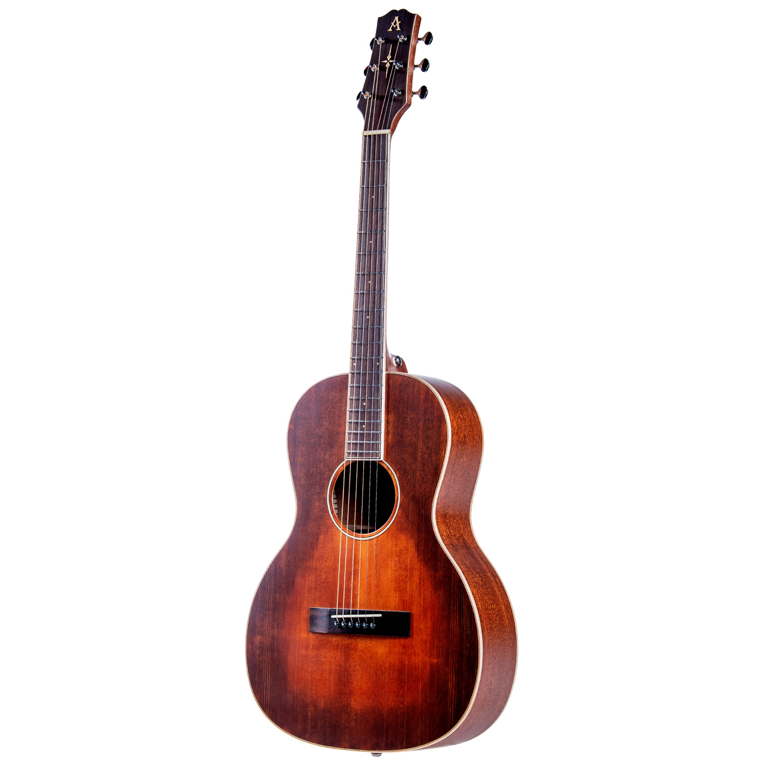 AOSEN OOO-620 Vintage Steel String Acoustic Guitar, 38 Inch OOO Concert Body, Solid Spruce Top, Mahogany Laminate Back and Sides, Small Body Folk Guitar for Fingerpicking, Beginner & Intermediate Guit