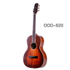 AOSEN OOO-620 Vintage Steel String Acoustic Guitar, 38 Inch OOO Concert Body, Solid Spruce Top, Mahogany Laminate Back and Sides, Small Body Folk Guitar for Fingerpicking, Beginner & Intermediate Guit